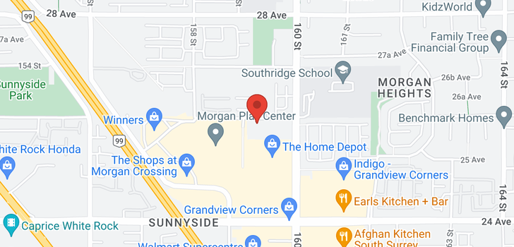 map of 304 15918 26 AVENUE